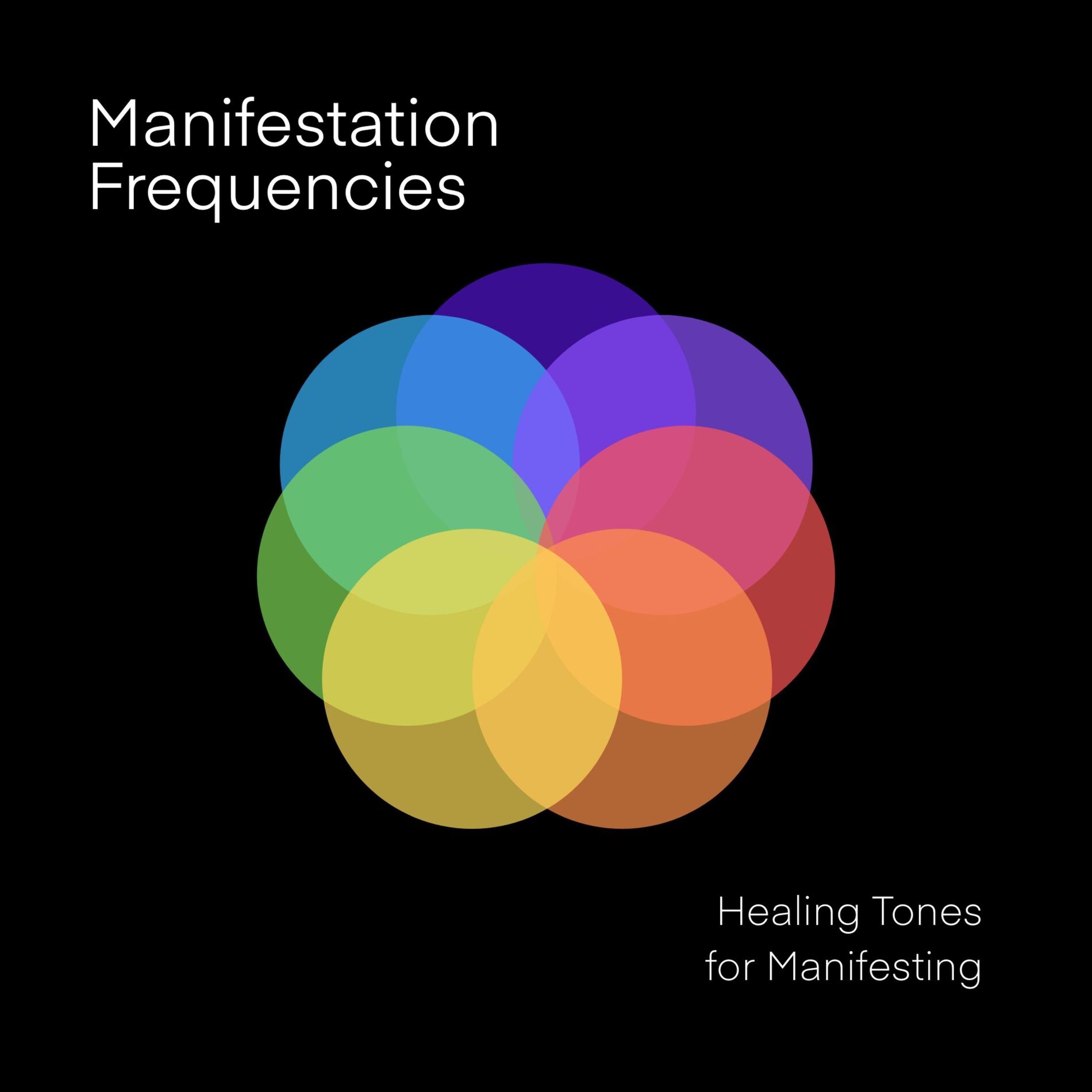 Album cover of Healing Tones for Manifesting