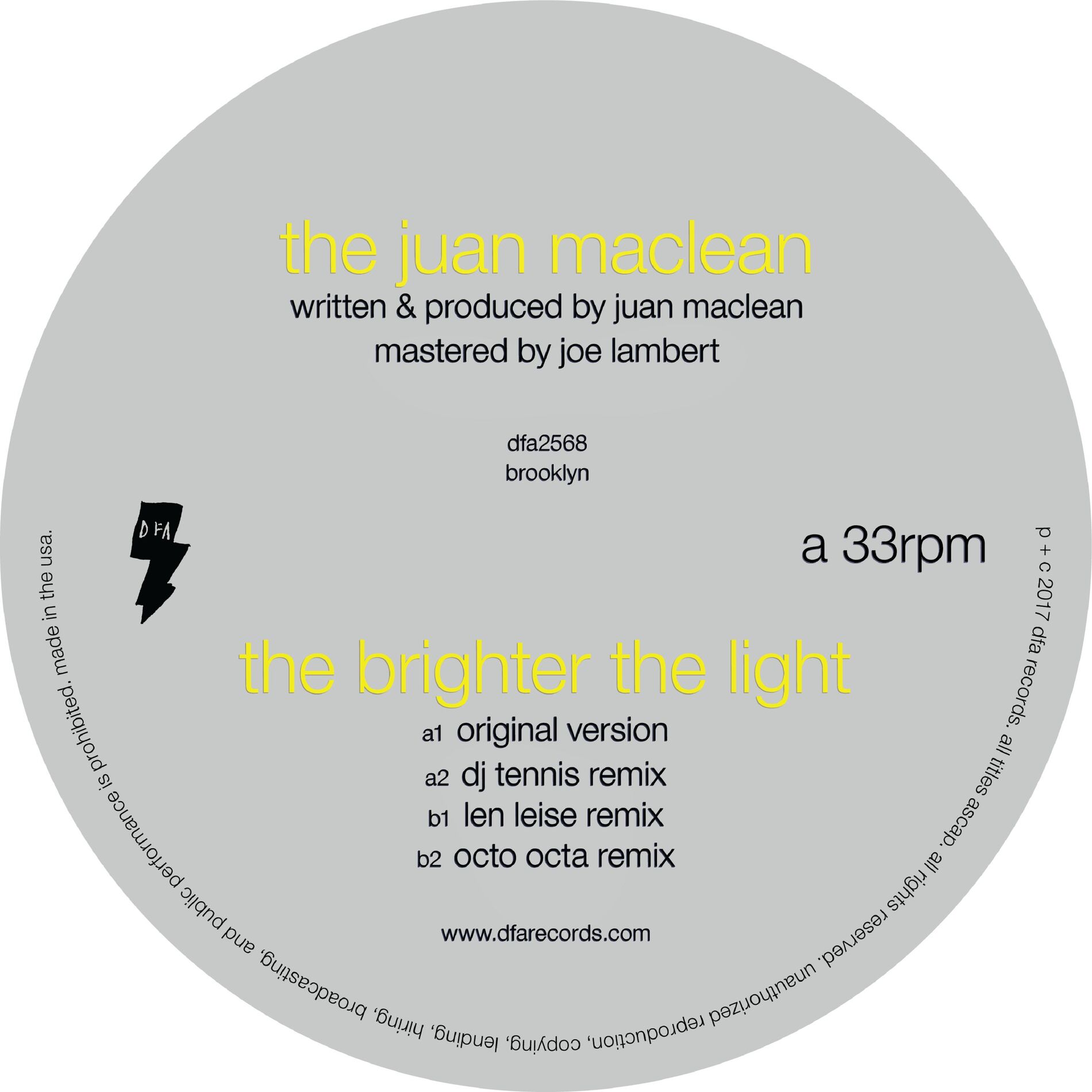 Album cover of The Brighter the Light