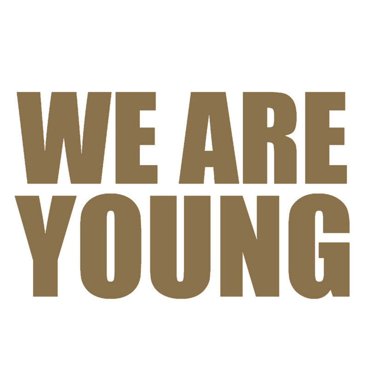 Album cover of We Are Young (Origionally Performed by Fun.) [Karaoke Version]