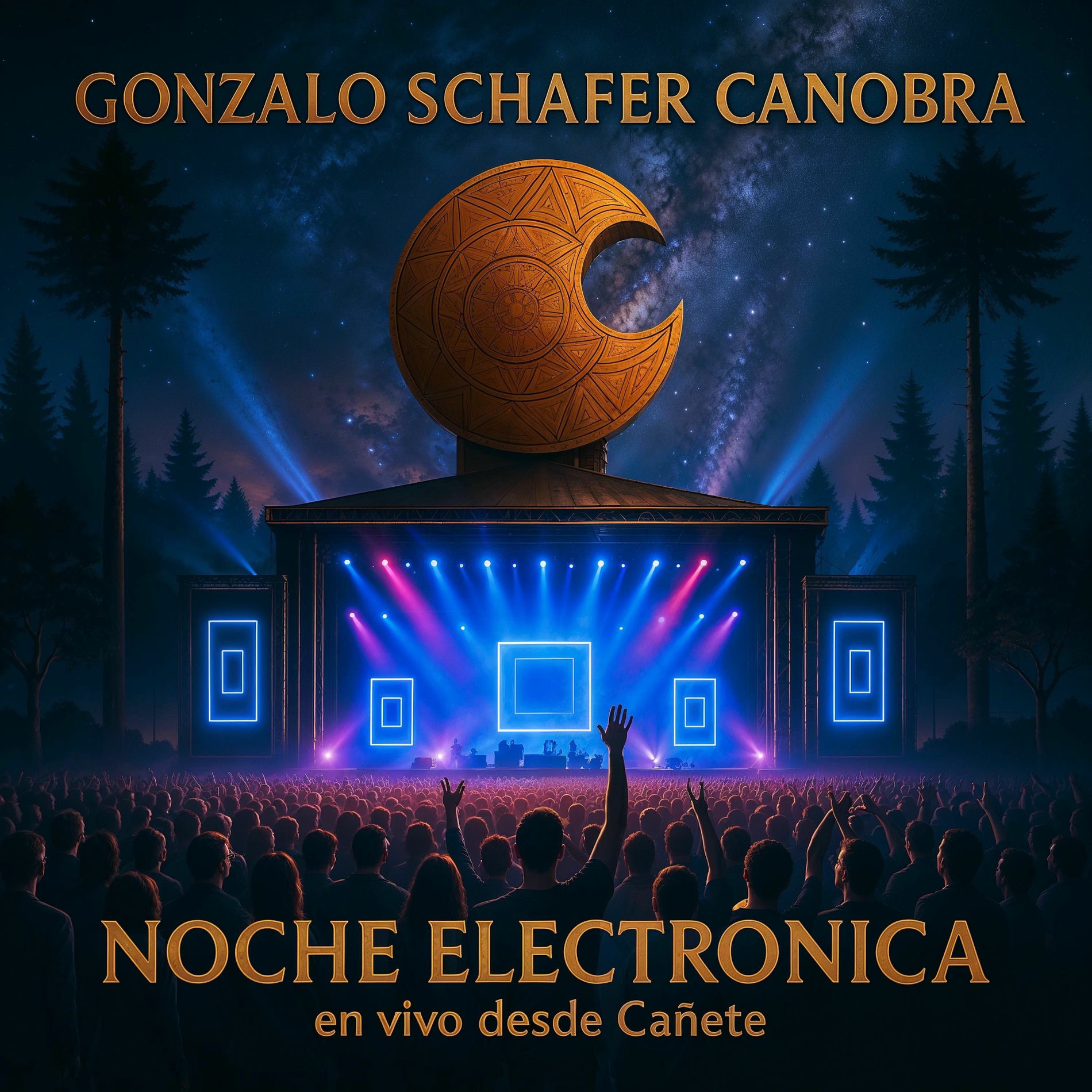 Album cover of Noche Electrónica en vivo desde Cañete