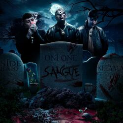 Cover of SANGUE (Feat. Ketama126 & Side Baby)