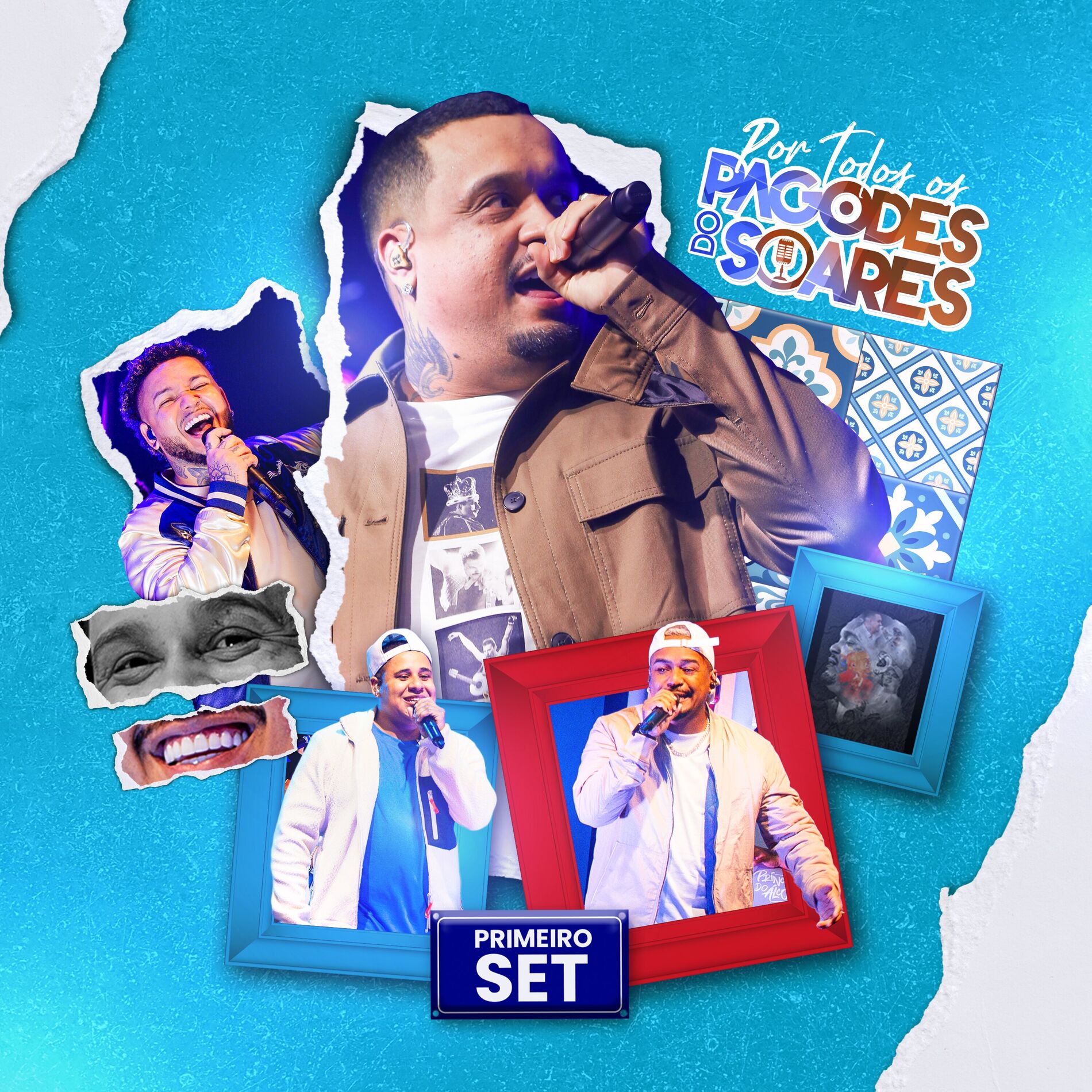 Album cover of Por Todos os Pagodes do Soares (Primeiro Set) (Ao Vivo)
