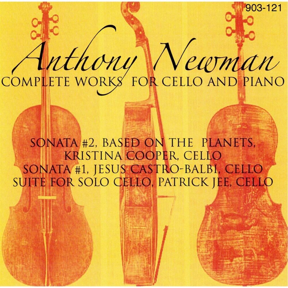 Picture of Anthony Newman: Complete Works for Cello and Piano