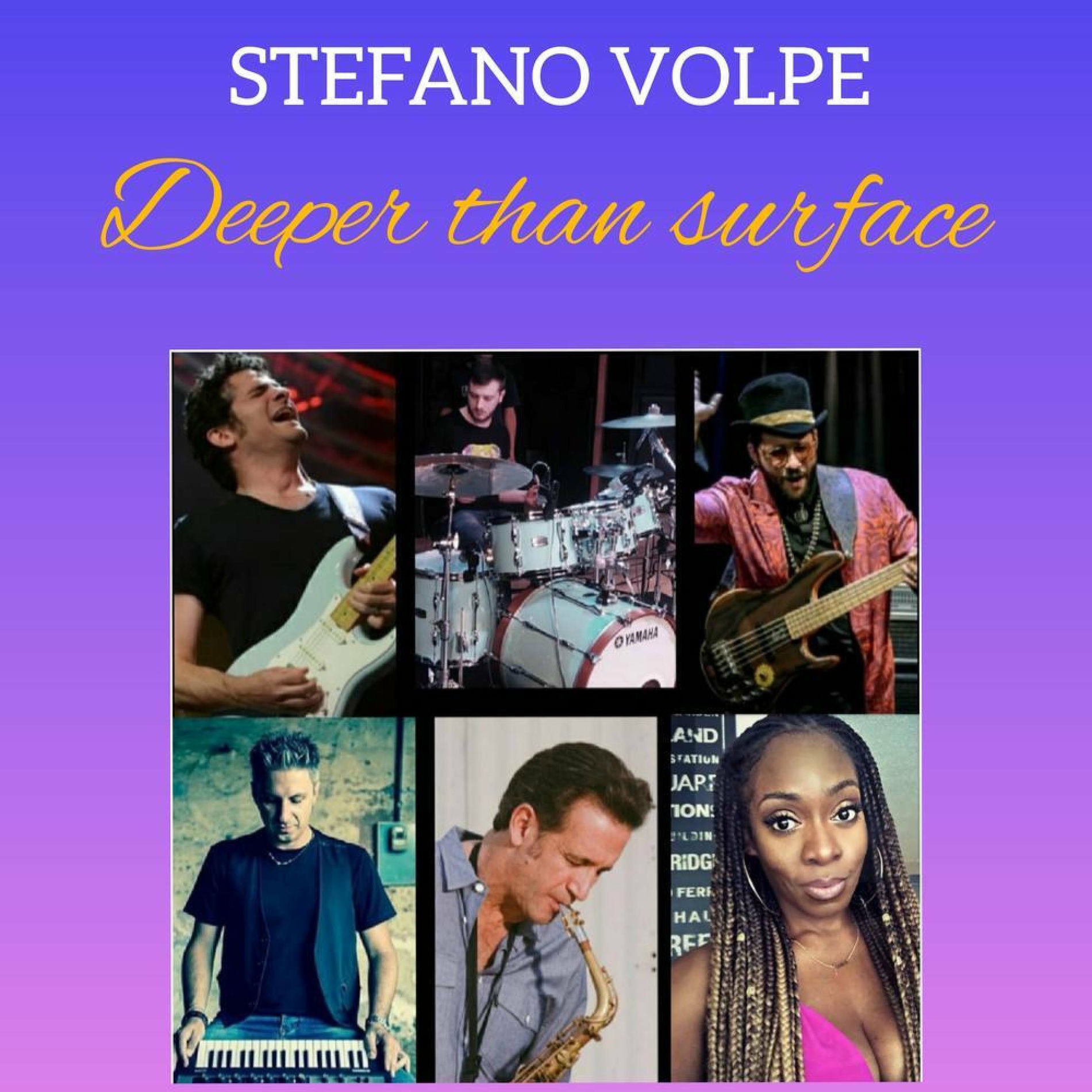 Album cover of Deeper Than Surface (feat. Mark Lettieri, Eric Marienthal, Munir Hossn, Ayana George, Andrea Pollione, Lao Tizer, Alessandra Abbon