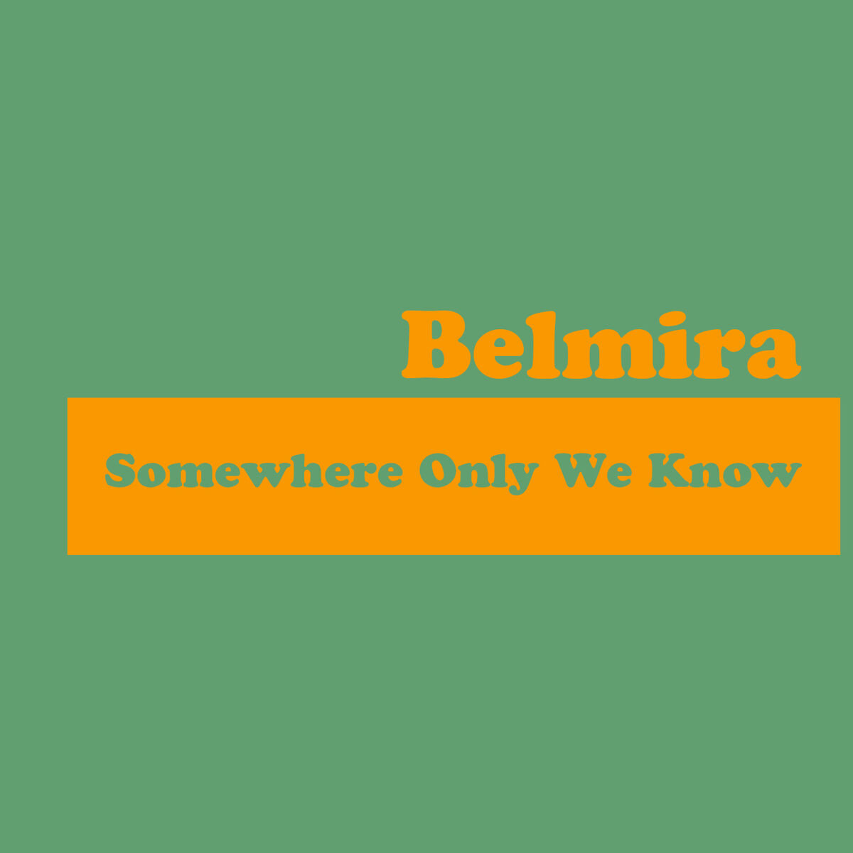 Album cover of Somewhere Only We Know