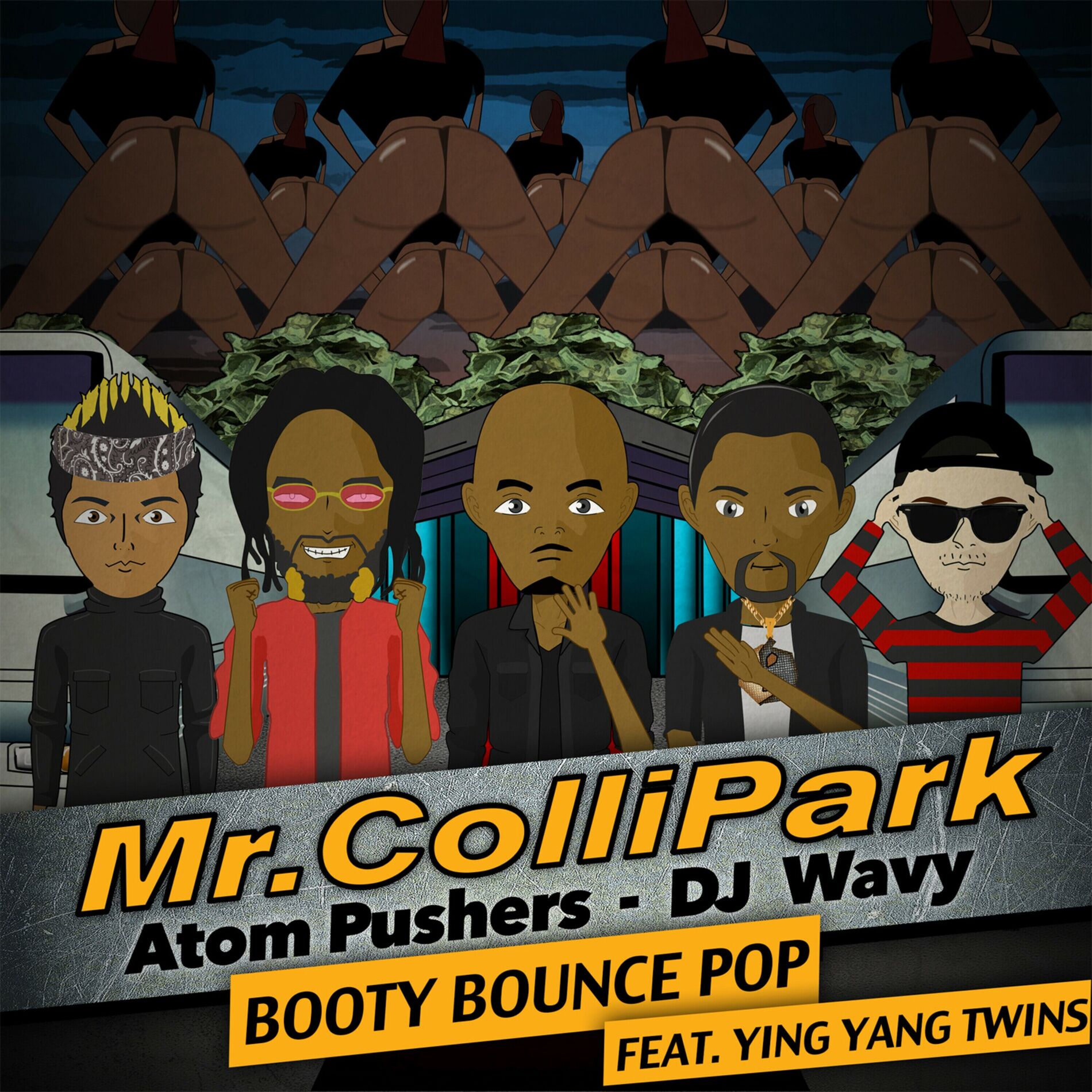 Album cover of Booty Bounce Pop (feat. Ying Yang Twins)