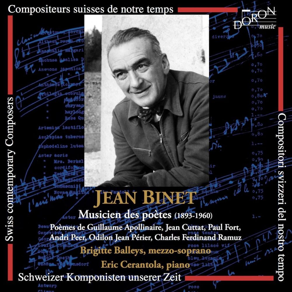Picture of Jean Binet: Musicien des poètes (Compositeurs suisses de notre temps)
