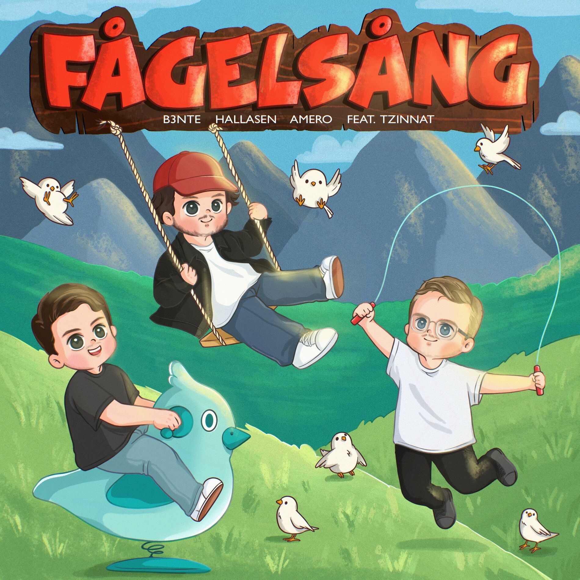 Album cover of Fågelsång (feat. Tzinnat)
