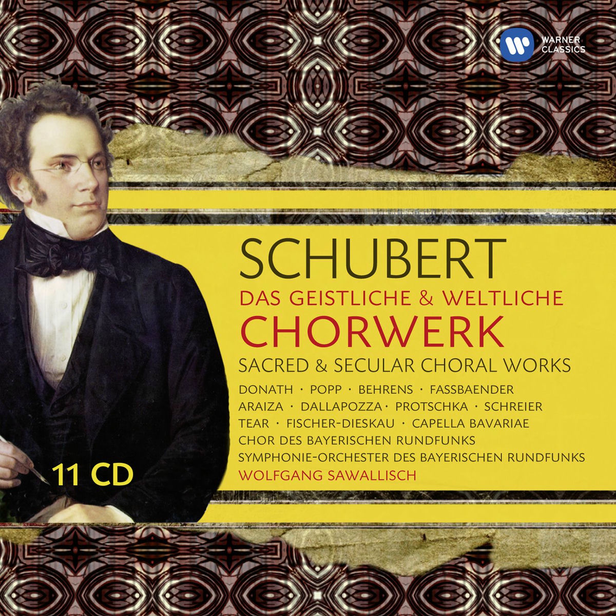 Album cover of Schubert: Das geistliche & weltliche Chorwerk · Sacred & Secular Choral Works