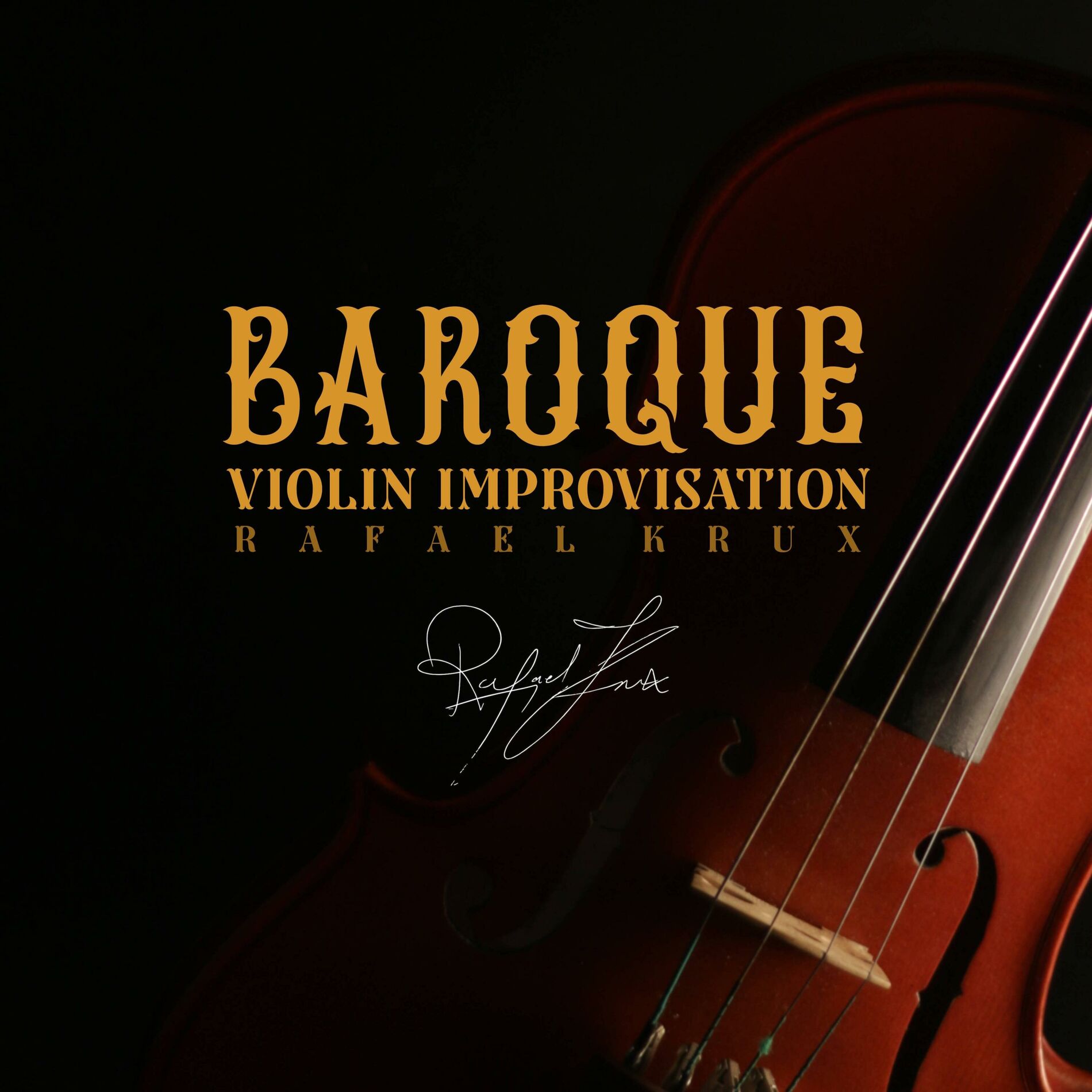 Album cover of Sad Baroque Violin Improvisation