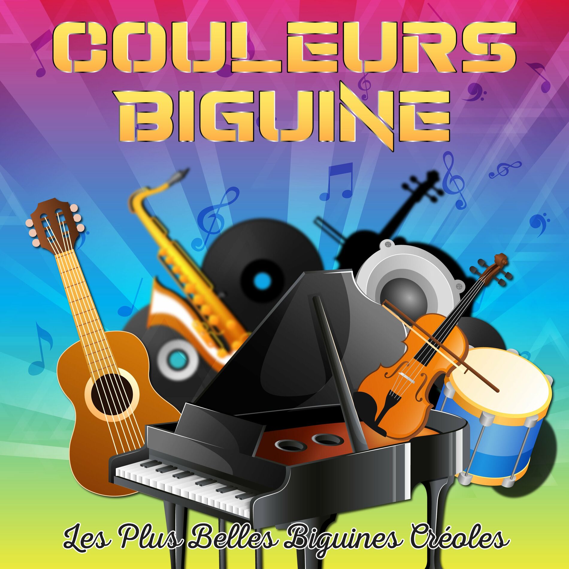 Album cover of Couleurs biguine 