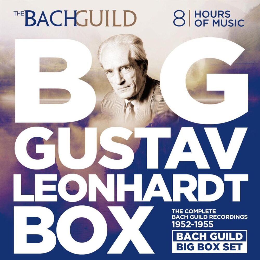 Picture of Big Gustav Leonhardt Box The Bach Guild Recordings 1952-1955