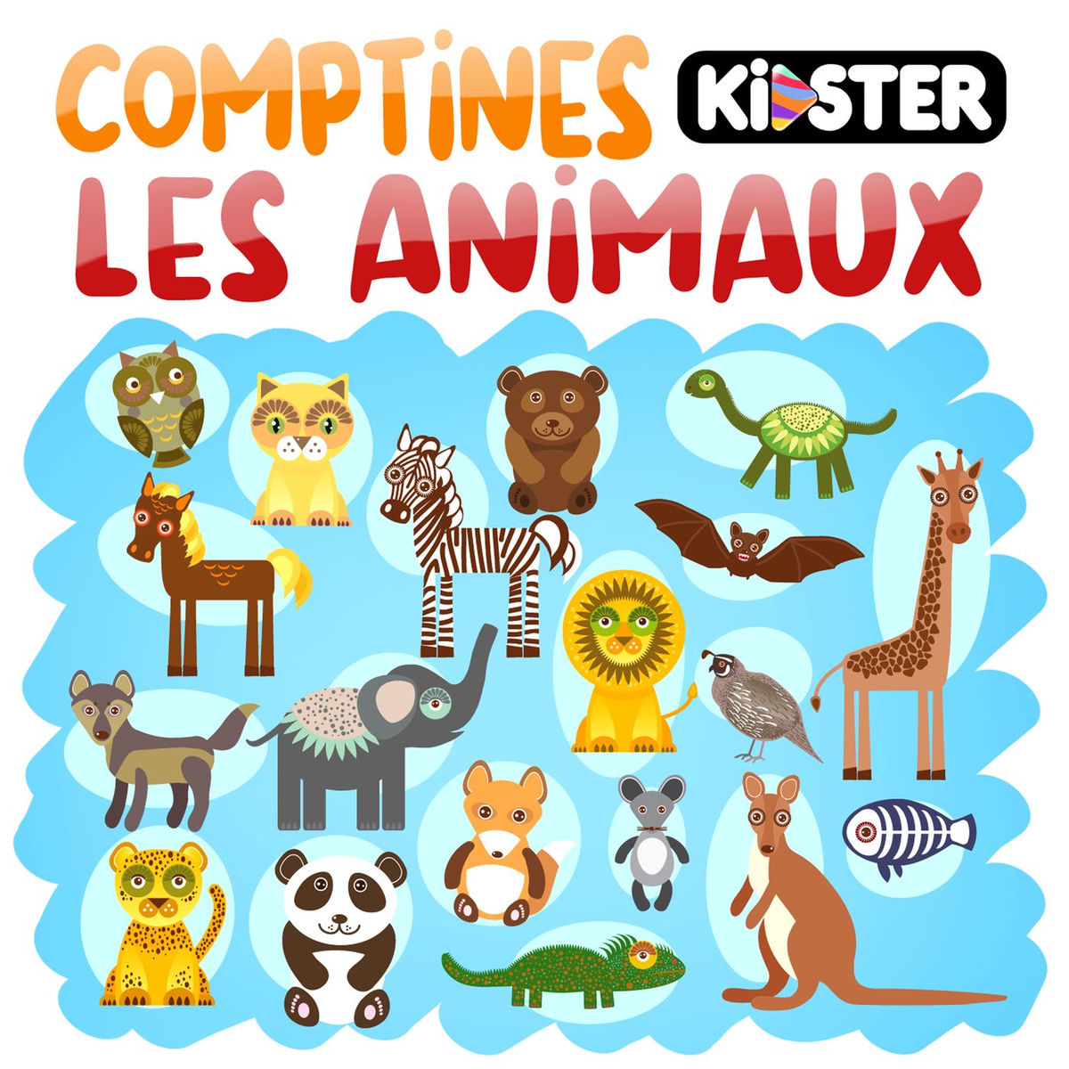 Album cover of Comptines Kidster Les Animaux