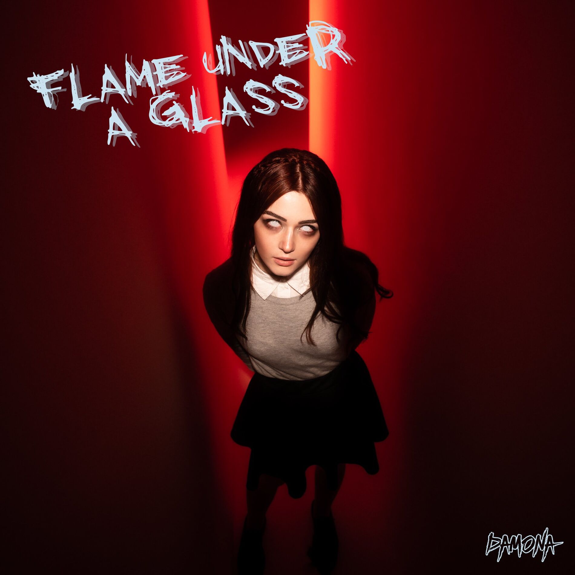 Album cover of Flame under a glass