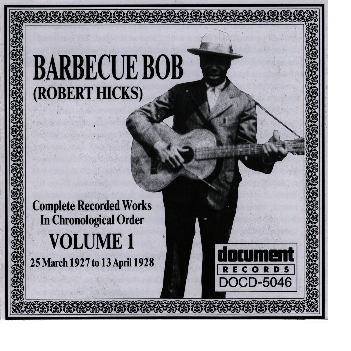 Album cover of Barbecue Bob Vol. 1 (1927 - 1928)
