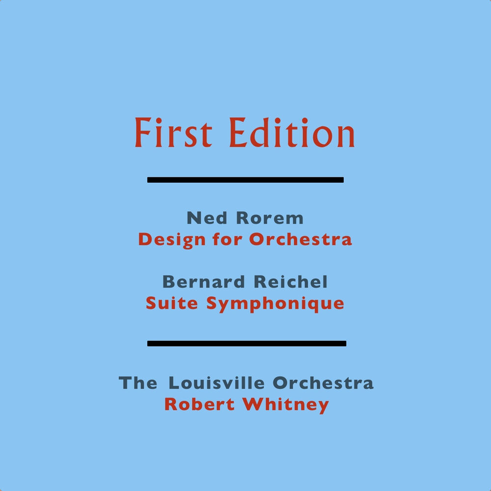 Picture of Ned Rorem: Design for Orchestra - Bernard Reichel: Suite Symphonique