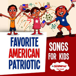 Cover of Favorite American Patriotic Songs for Kids
