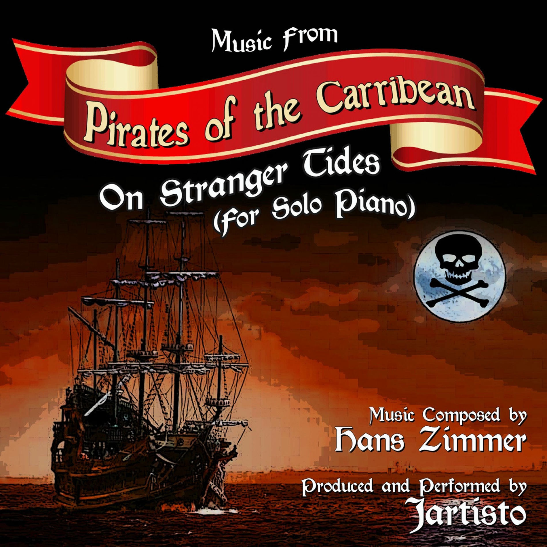 Album cover of Music from Pirates of the Caribbean: On Stranger Tides (For Solo Piano)