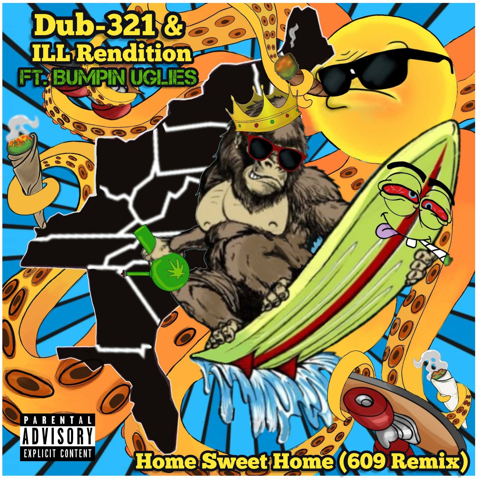 Album cover of Home Sweet Home (feat. Bumpin Uglies & Lyenex) [609 Remix]