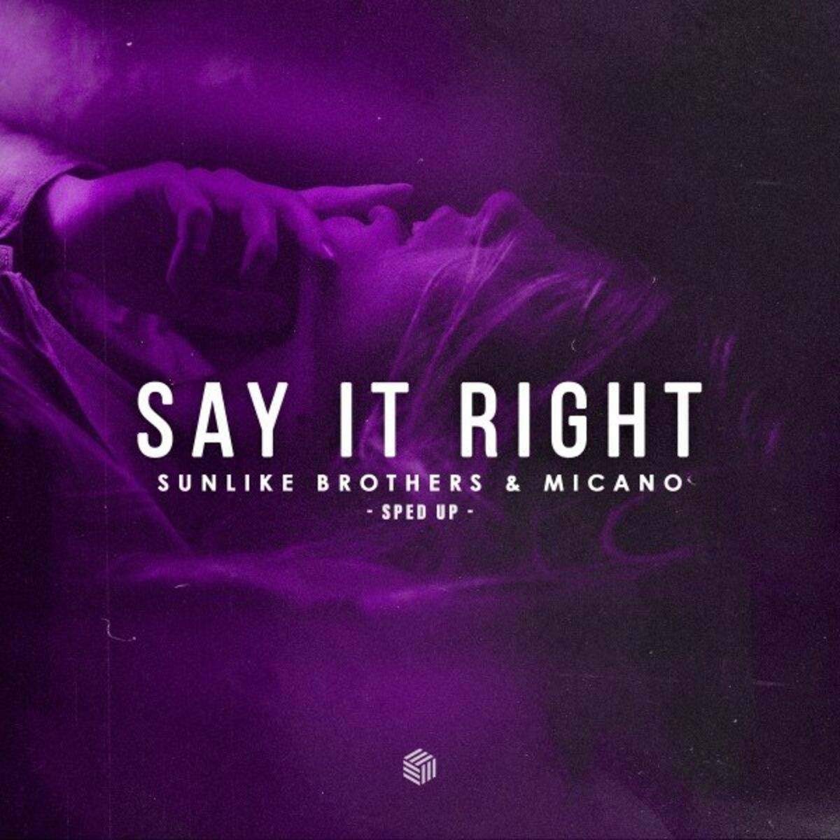 Album cover of Say It Right