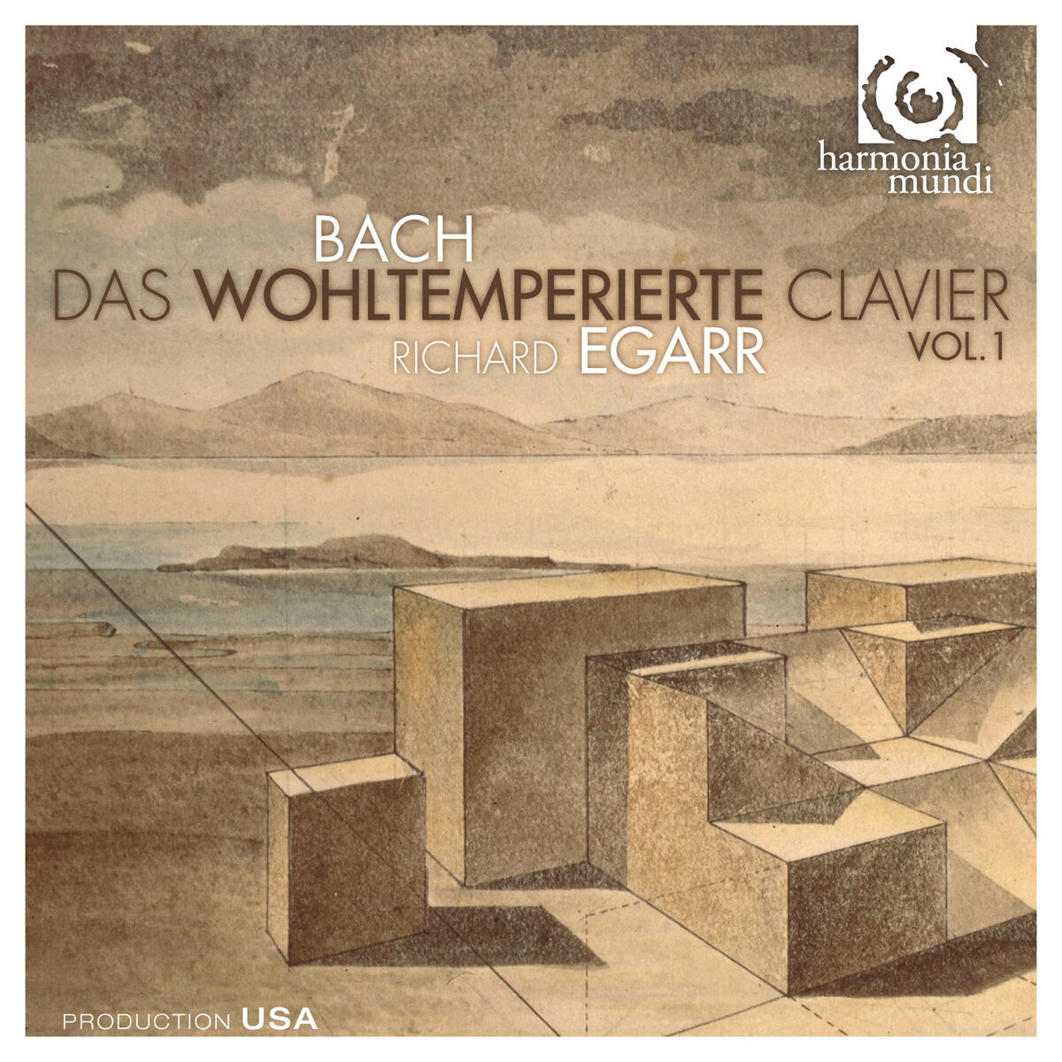 Album cover of Bach: The Well-Tempered Clavier, Book 1, BWV 846-869