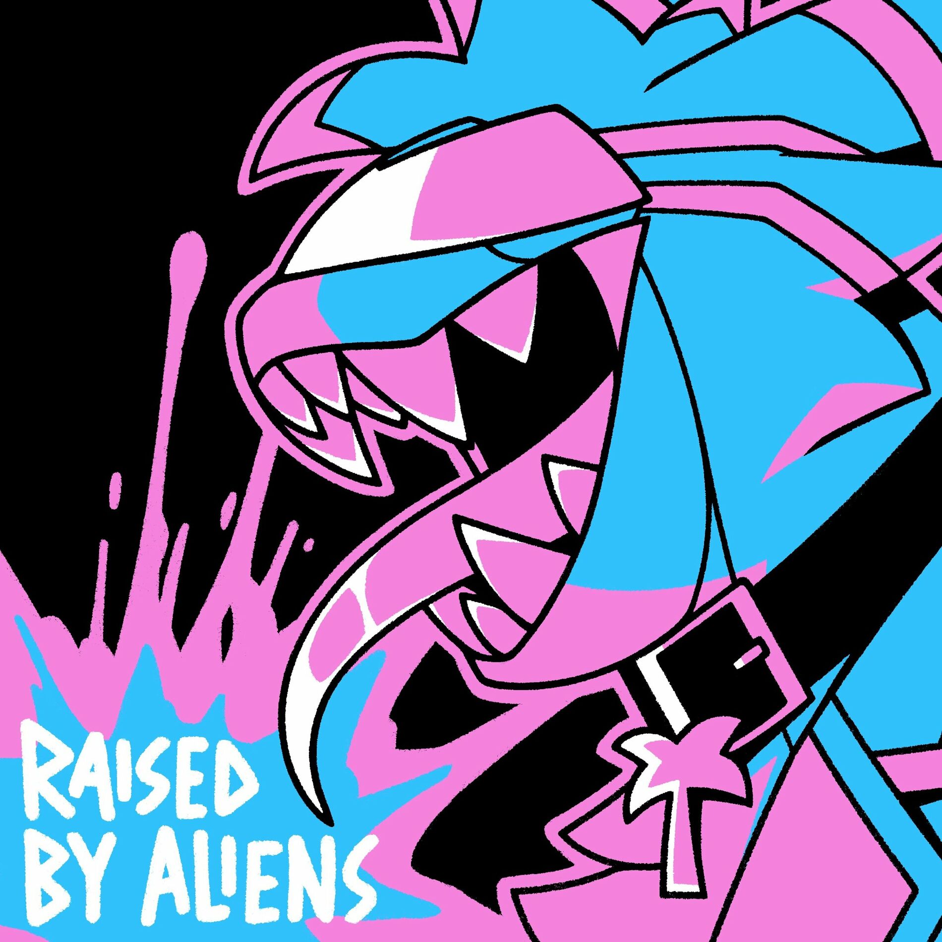 Album cover of Raised by Aliens