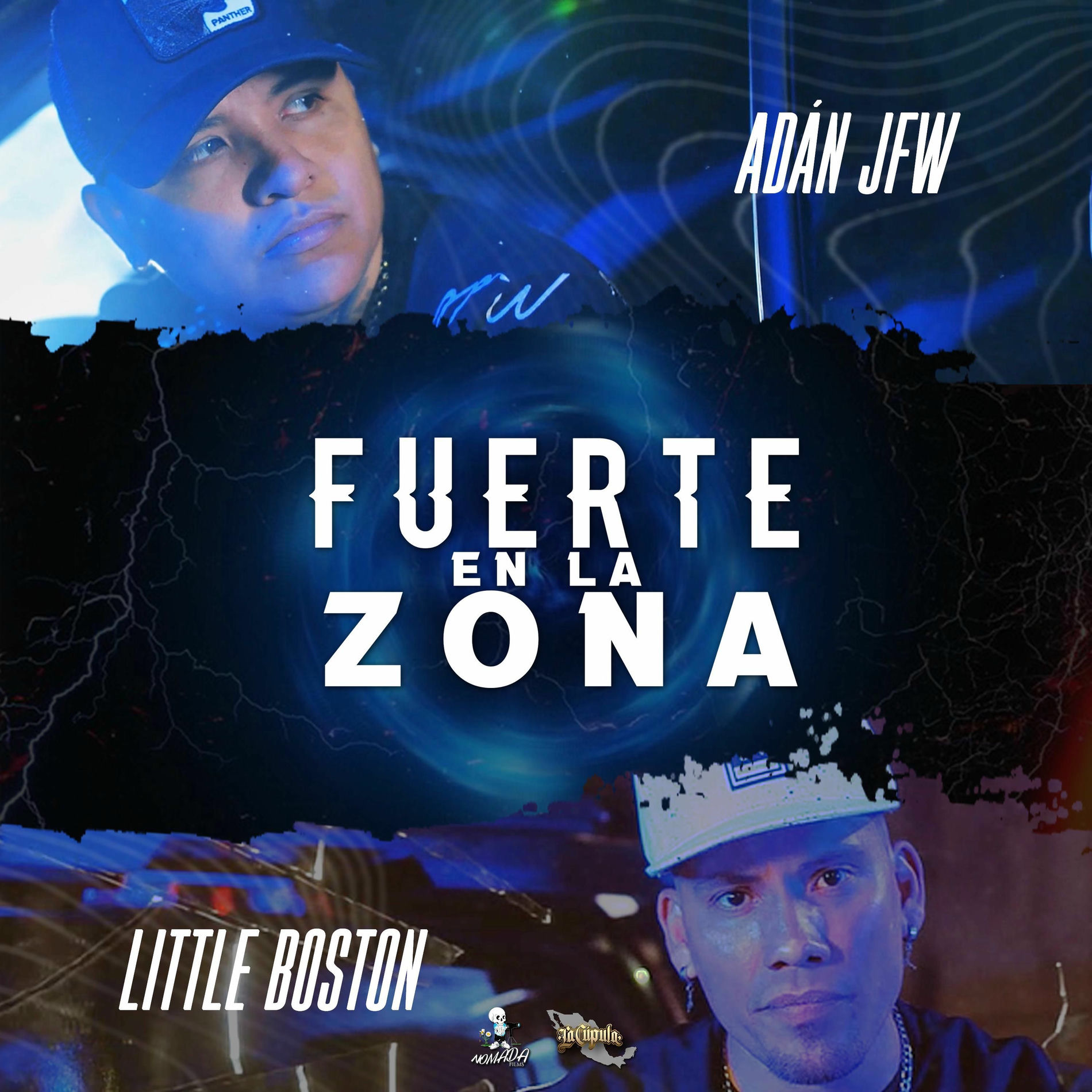 Album cover of Fuerte En La Zona (feat. Adan JFW)
