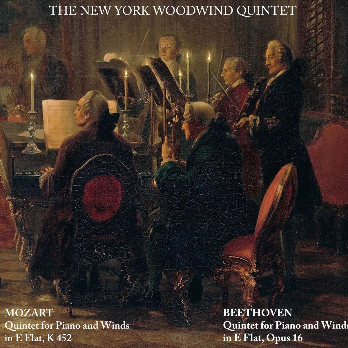 Album cover of Quintet for Piano and Winds in E-Flat Major, K 452: III. Rondo: Allegretto