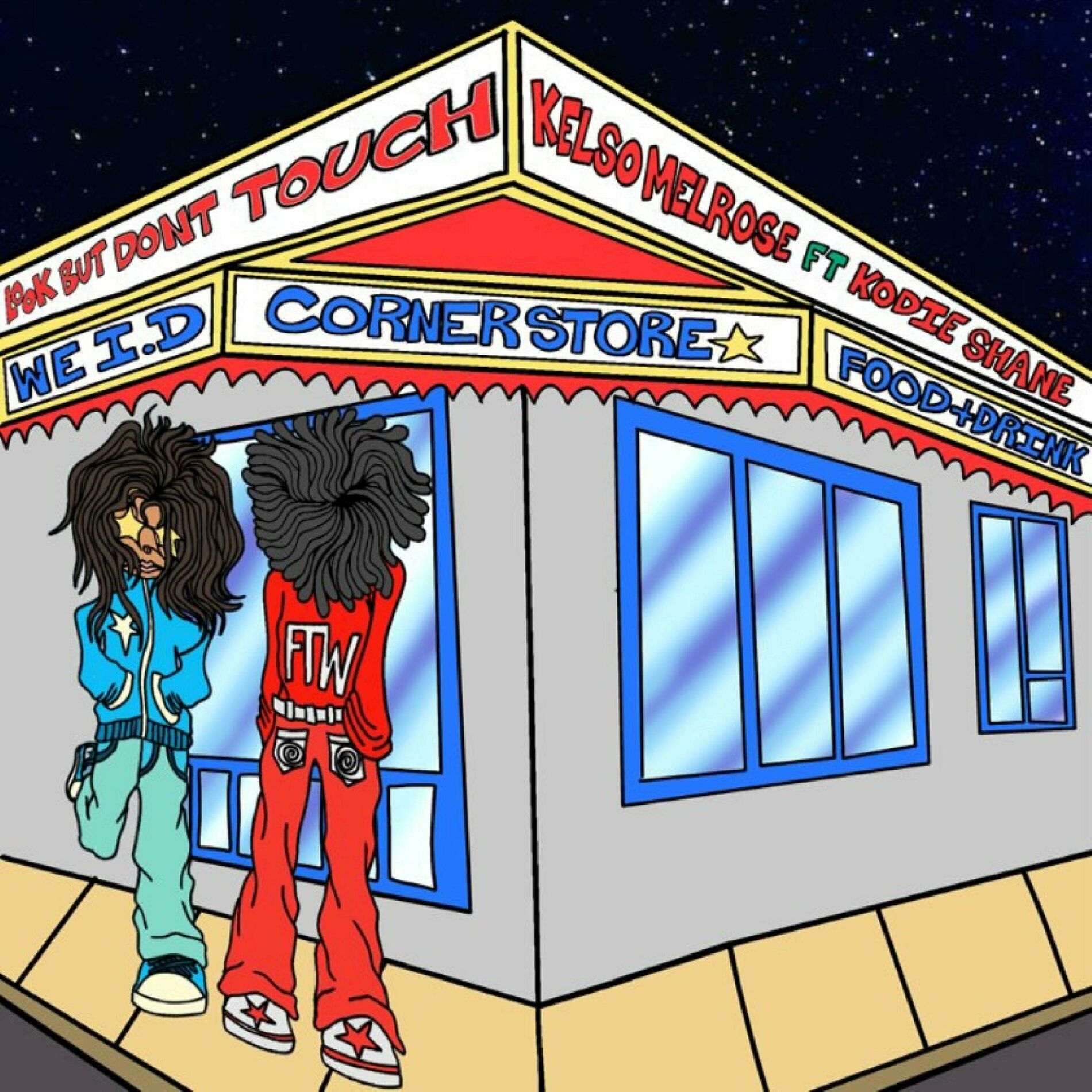 Album cover of look but dont touch (feat. kodie shane)