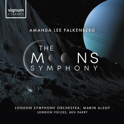 Cover of Amanda Lee Falkenberg: The Moons Symphony