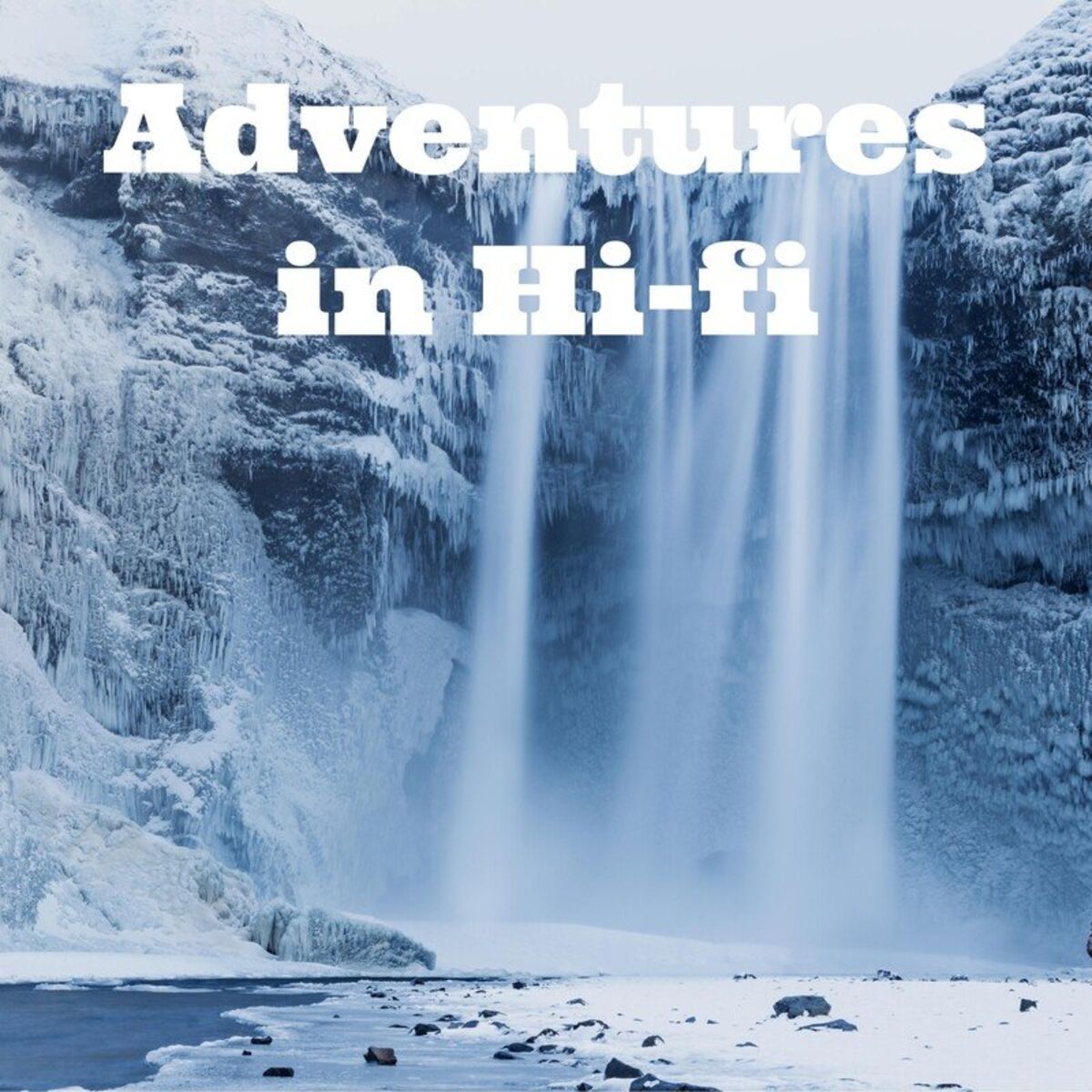 Album cover of Wintertime Waterfall