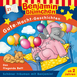 Cover of Gute-Nacht-Geschichten - Folge 21: Das fliegende Bett