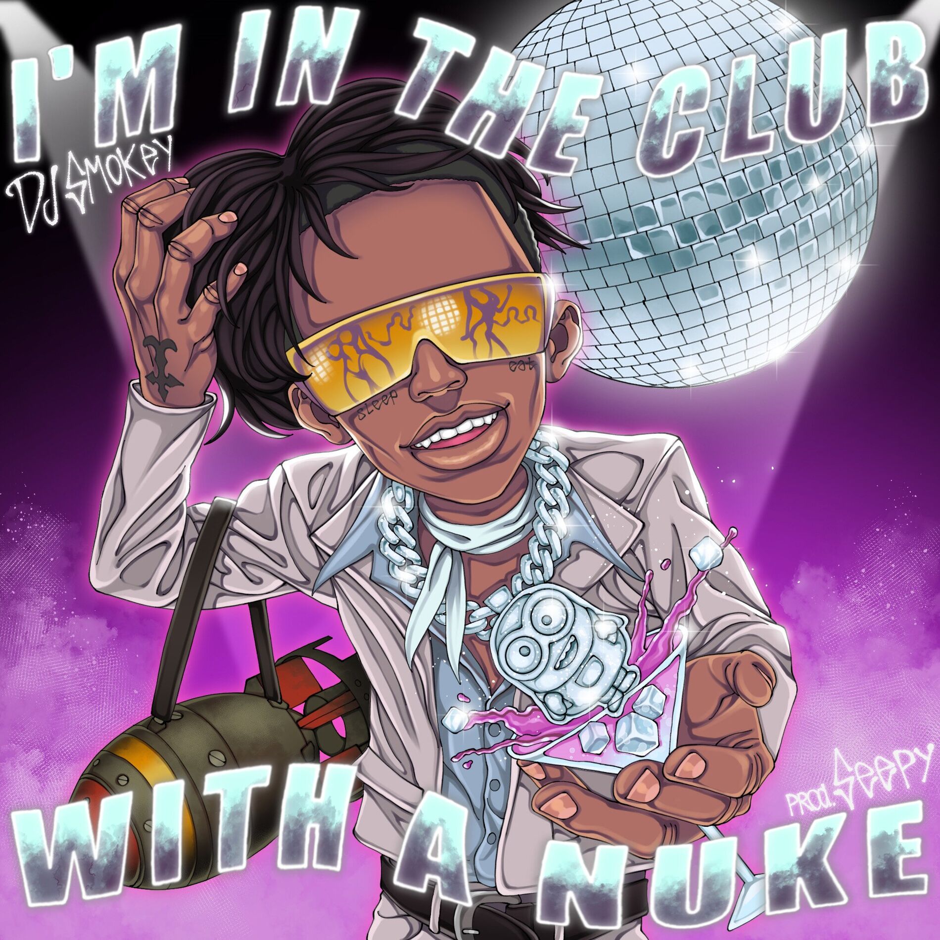 Album cover of Im in The Club With A Nuke (Hosted By Dj Smokey)