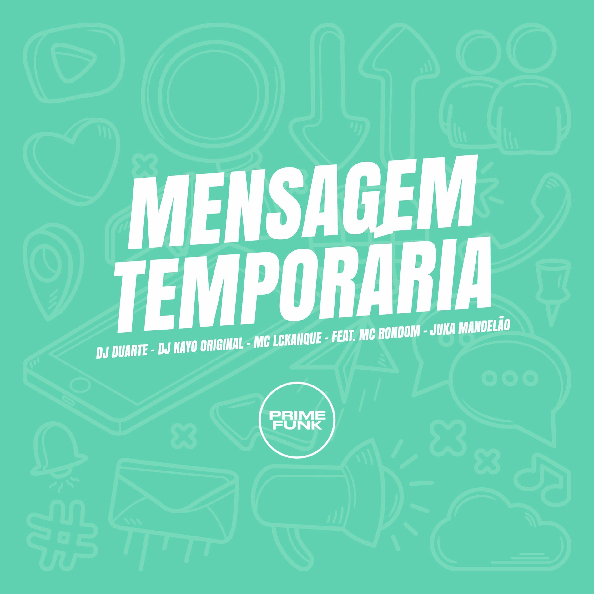 Album cover of Mensagem Temporária