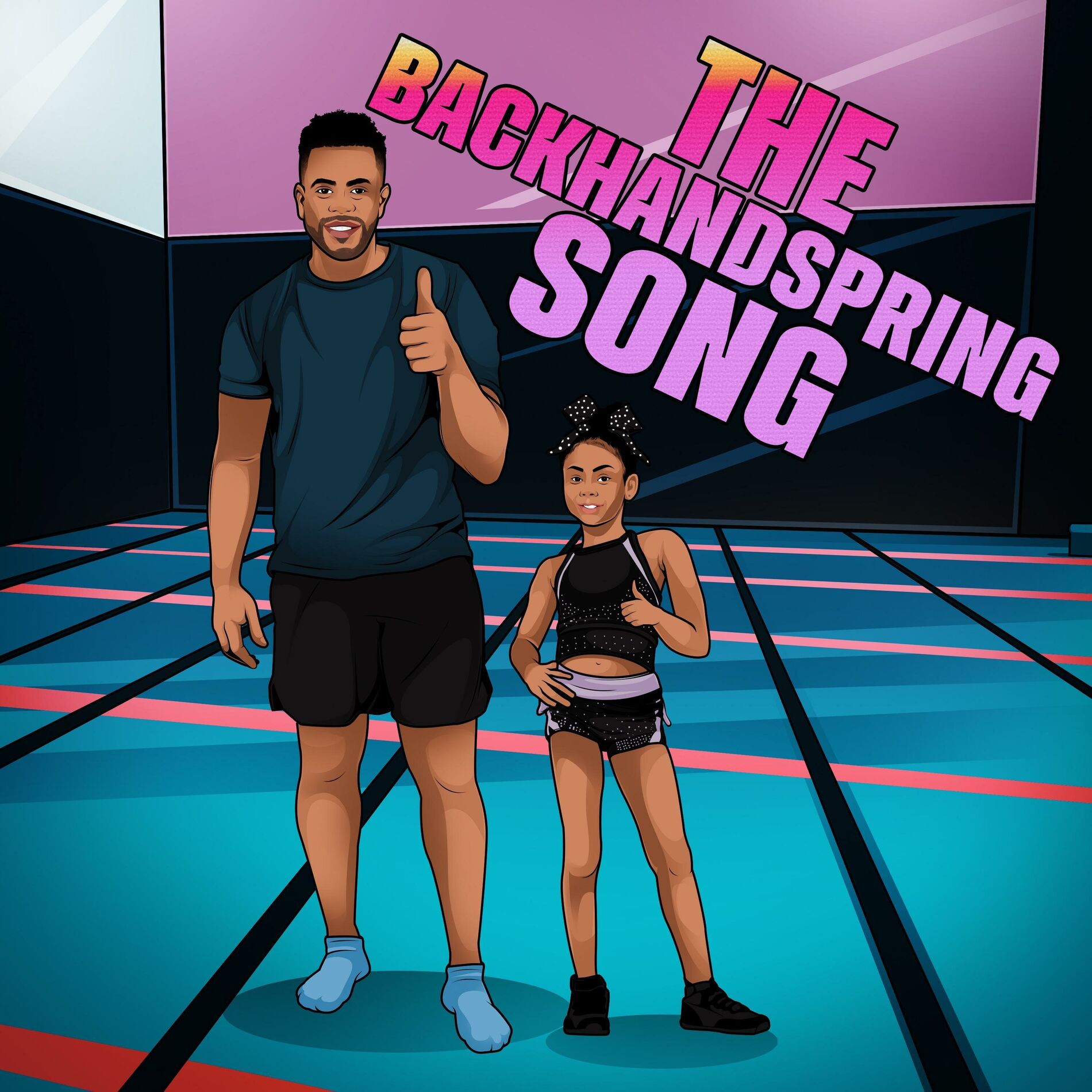 Album cover of The Backhandspring Song (feat. CeCe)