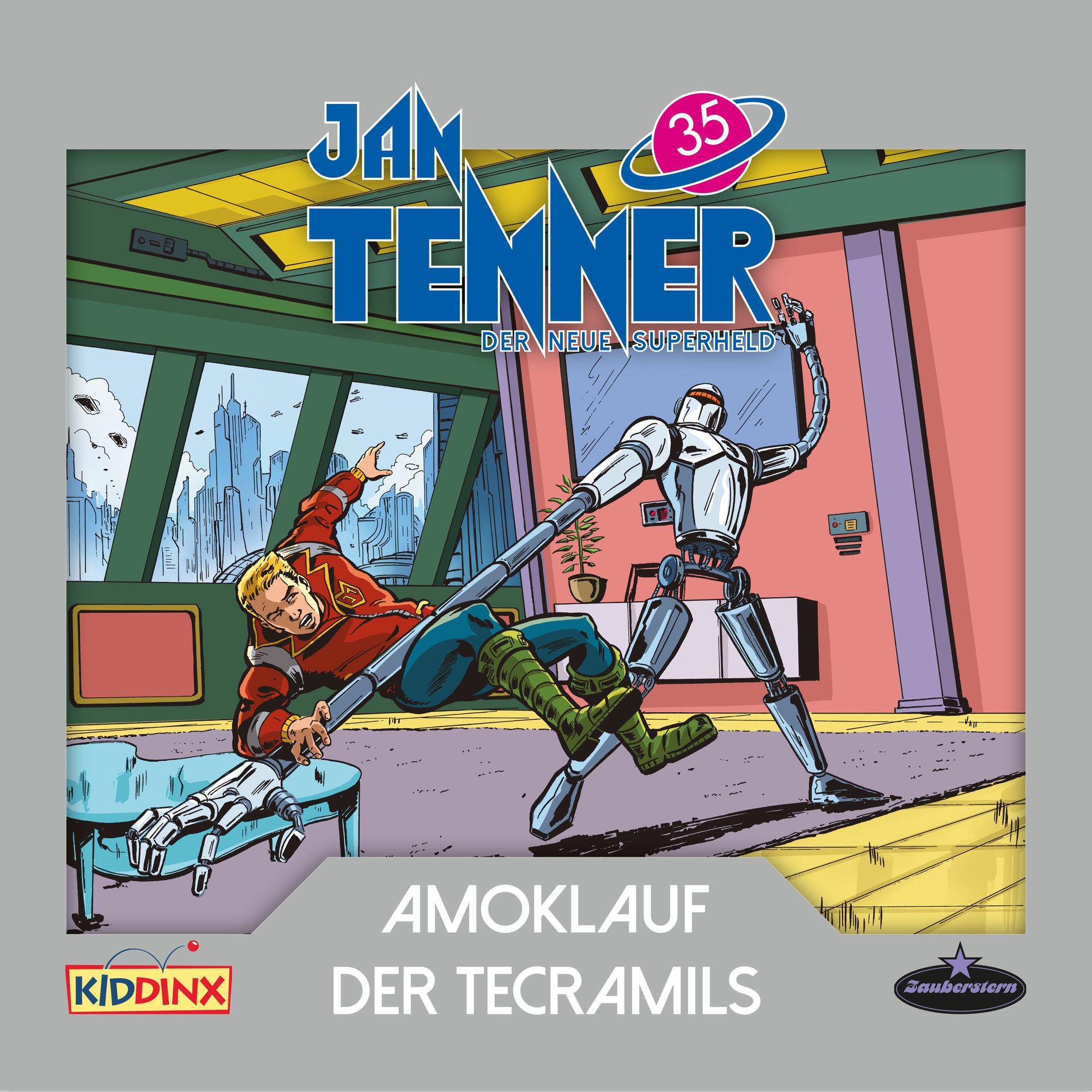 Album cover of Der neue Superheld - Folge 35: Amoklauf der Tecramils
