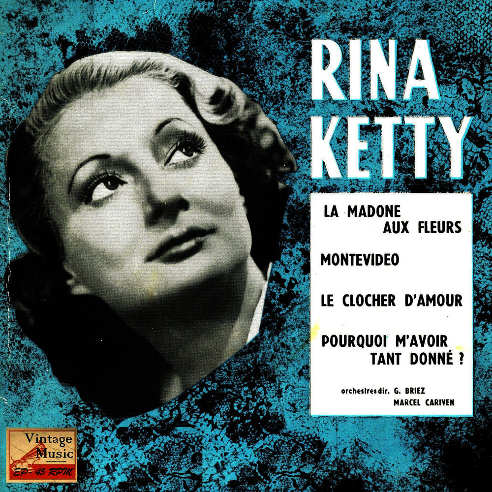 Picture of Vintage French Song Nº 92 - EPs Collectors, "La Madone Aux Fleurs"
