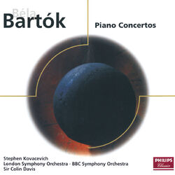 Cover of Bartók: Piano Concertos Nos. 1-3