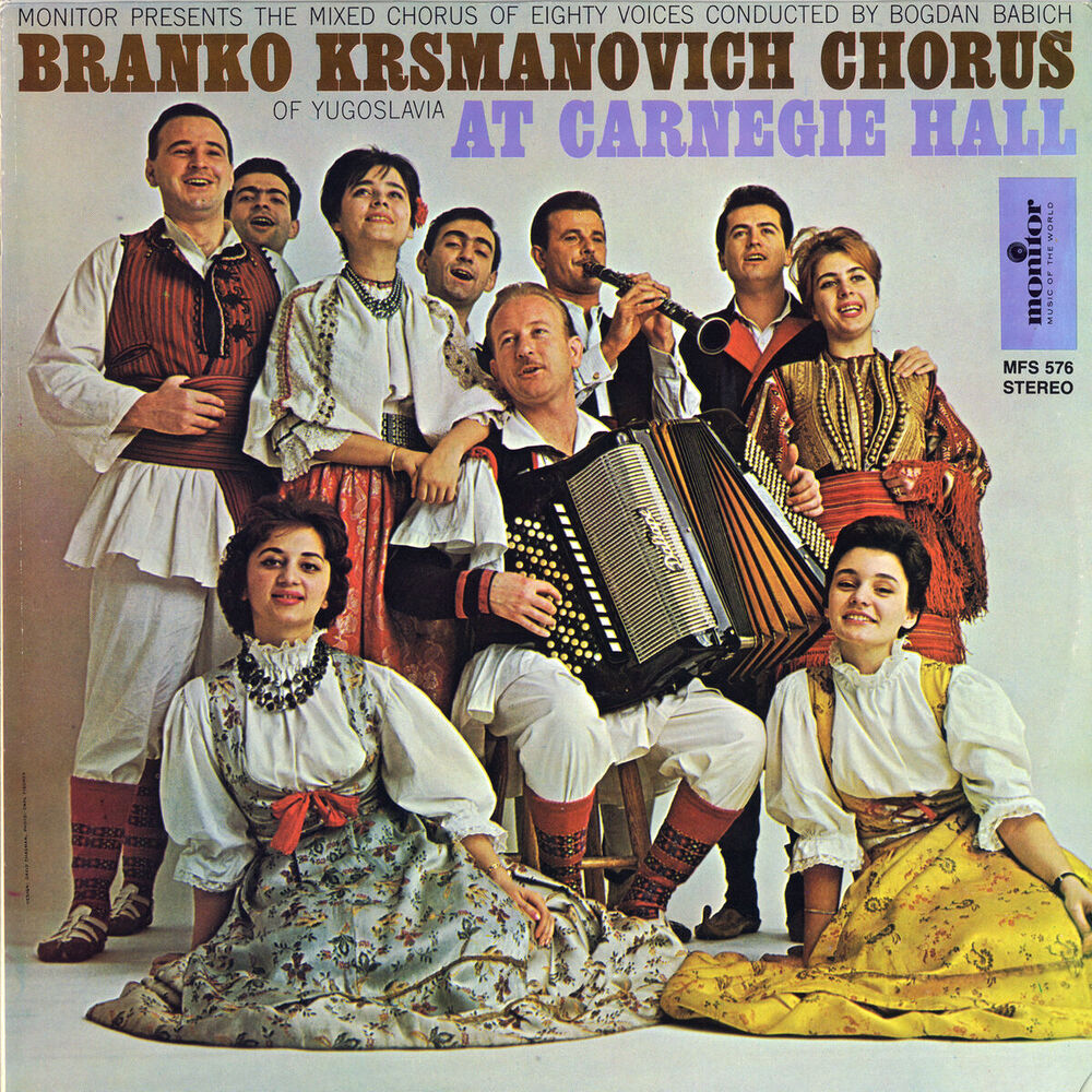 Picture of The Branko Krsmanovich Chorus of Yugoslavia at Carnegie Hall