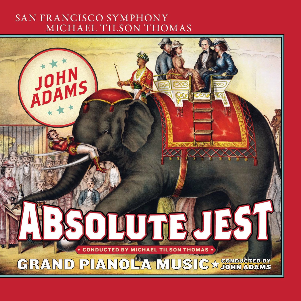 Album cover of Adams: Absolute Jest & Grand Pianola Music