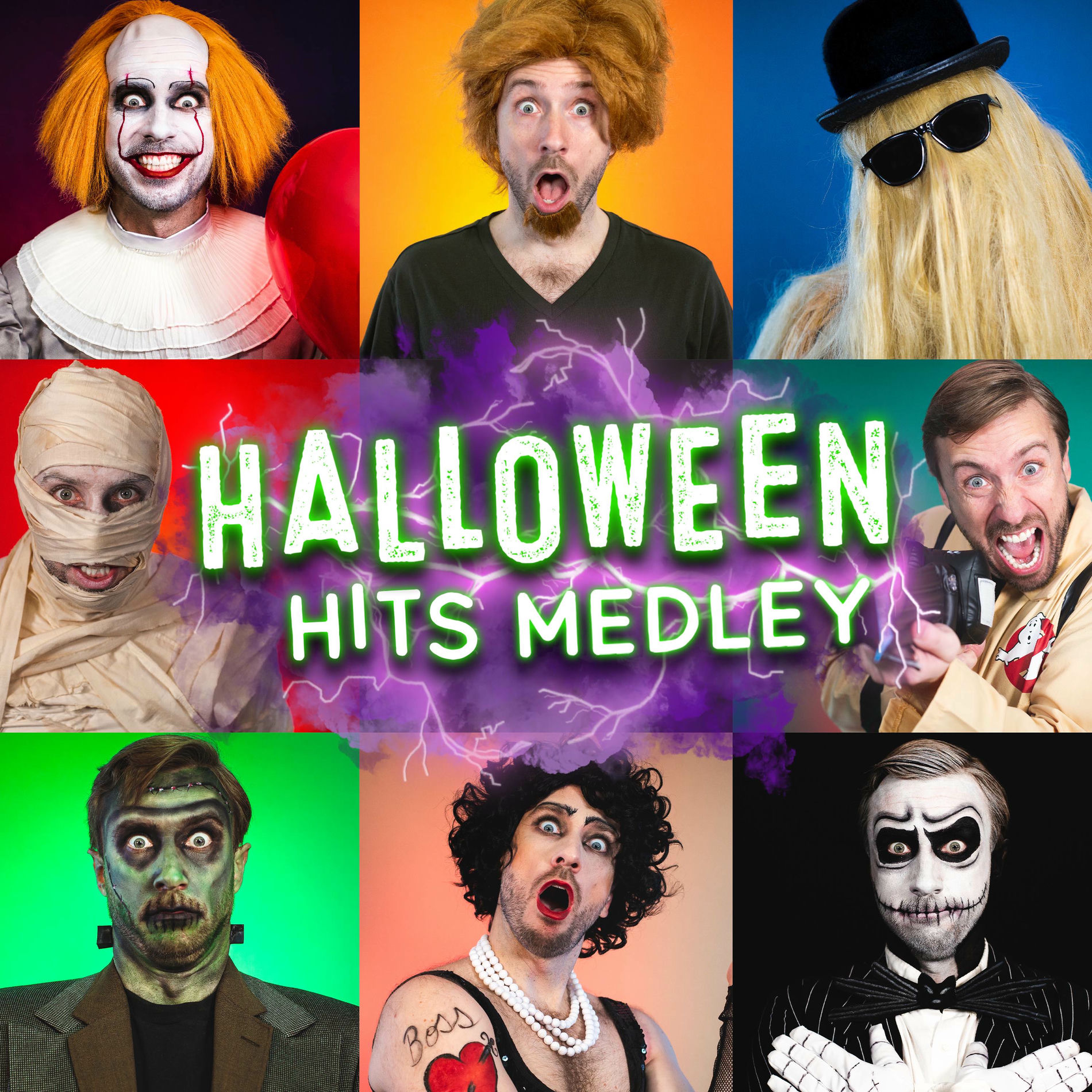 Album cover of Halloween Hits Medley
