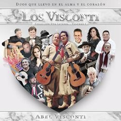 Cover of Abel Visconti: Dúos Que Llevo en el Alma Y el Corazón (Volumen I)