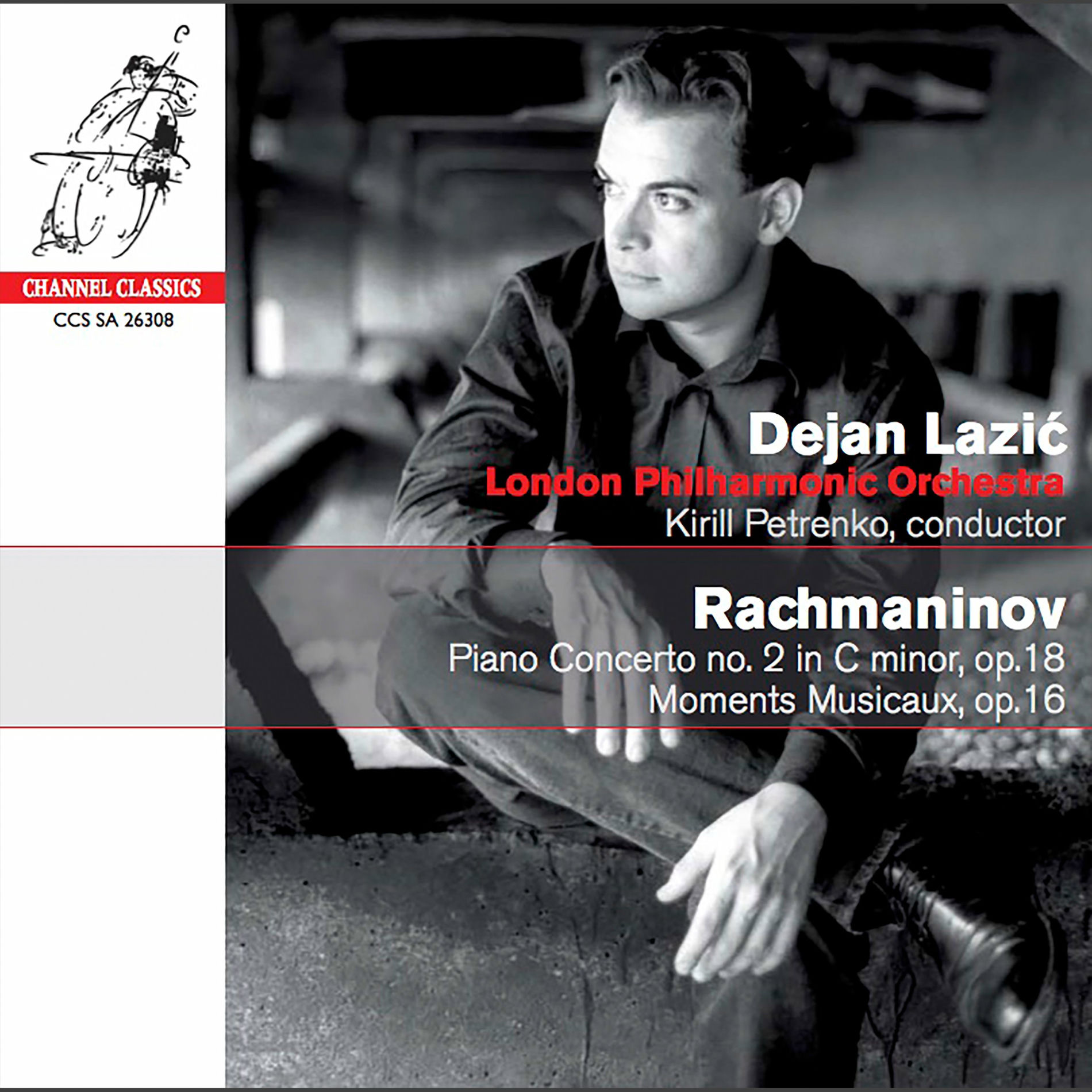 Album cover of Rachmaninov: Piano Concerto No. 2 in C Minor, Op. 18 & Moments Musicaux, Op. 16