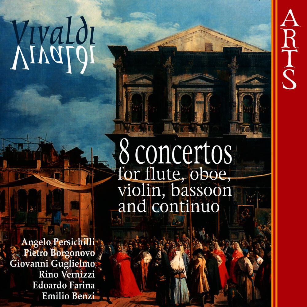Picture of Vivaldi: 8 Concertos For Flute, Oboe, Violin, Bassoon & Continuo