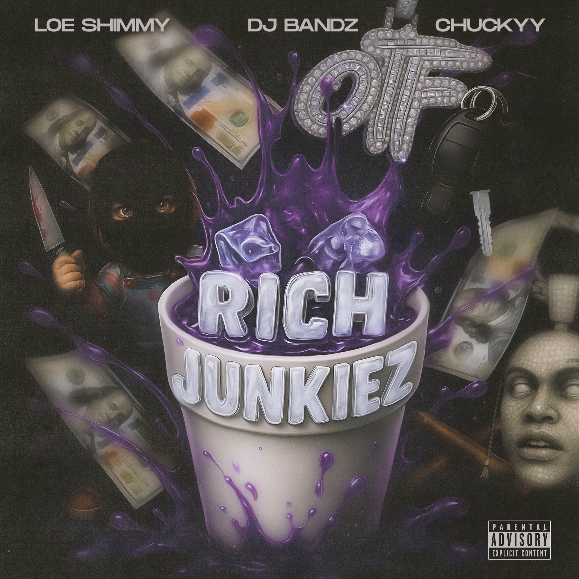 Album cover of Rich Junkiez (feat. Chuckyy & Loe Shimmy)