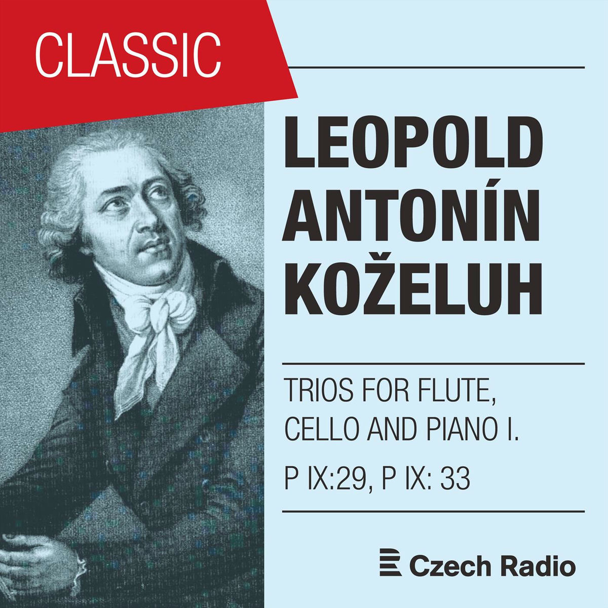 Album cover of Leopold Koželuh: Trios for Flute, Cello and Piano I.
