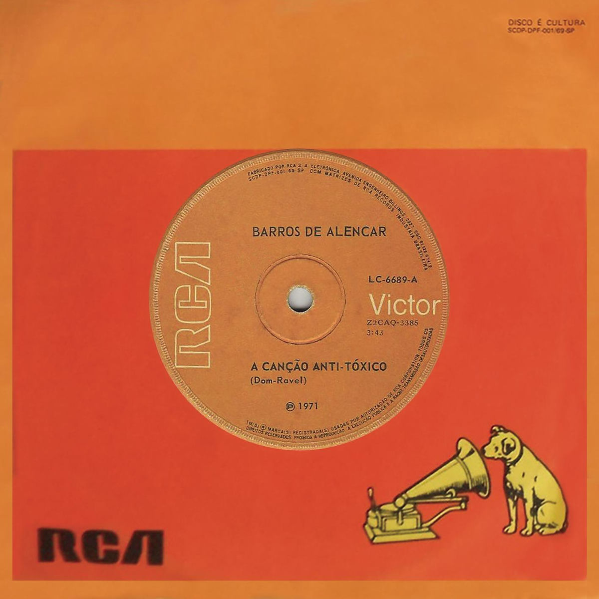 Album cover of A Canção Anti-tóxico / Não Lhe Quero Mais