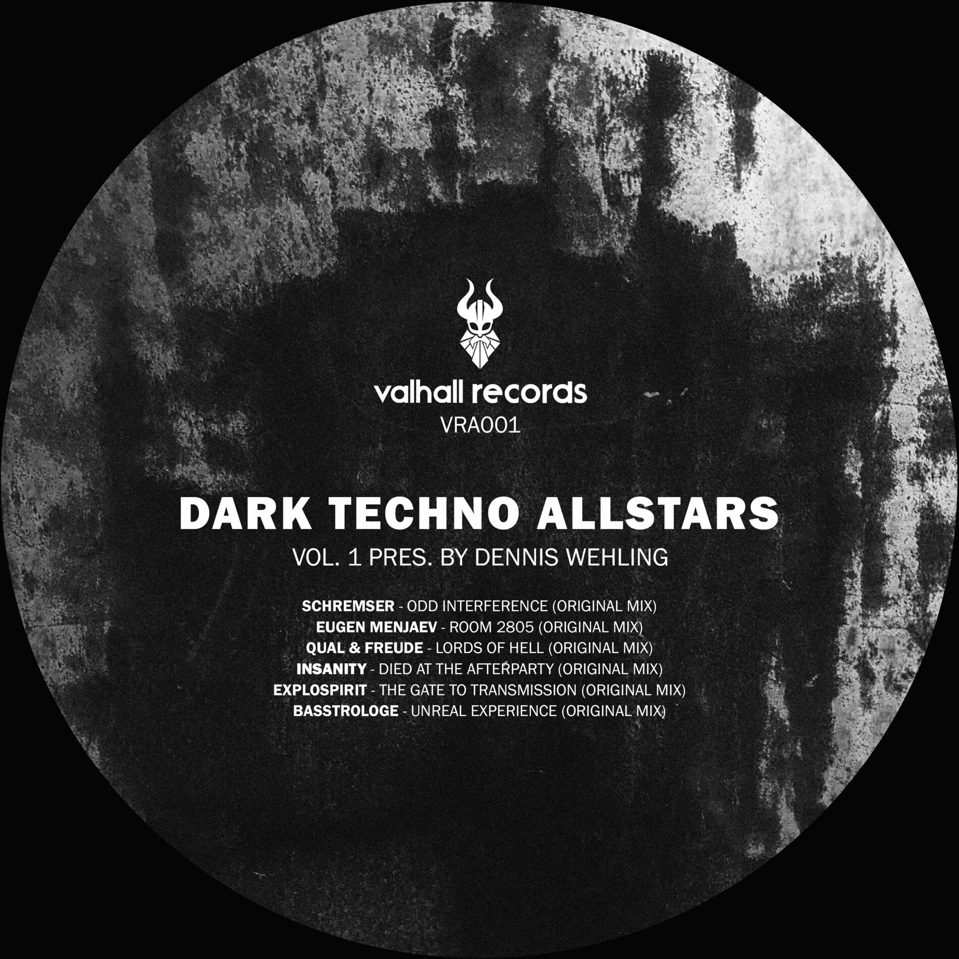 Album cover of Dark Techno Allstars vol 1 pres. by Dennis Wehling