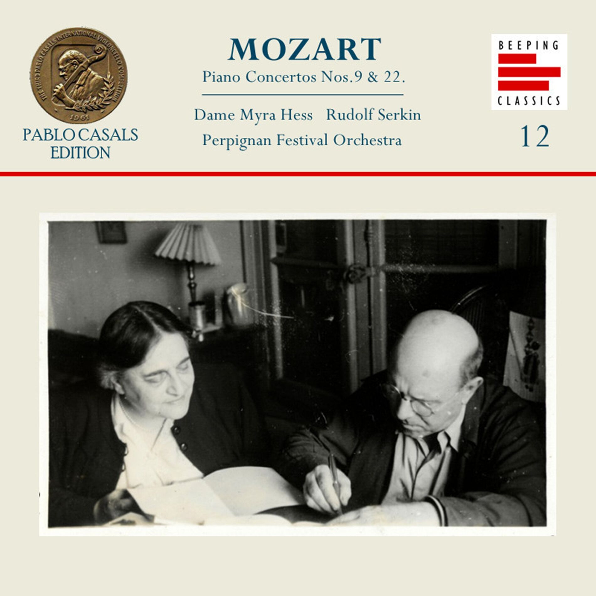 Album cover of Mozart: Piano Concertos Nos.9 & 22