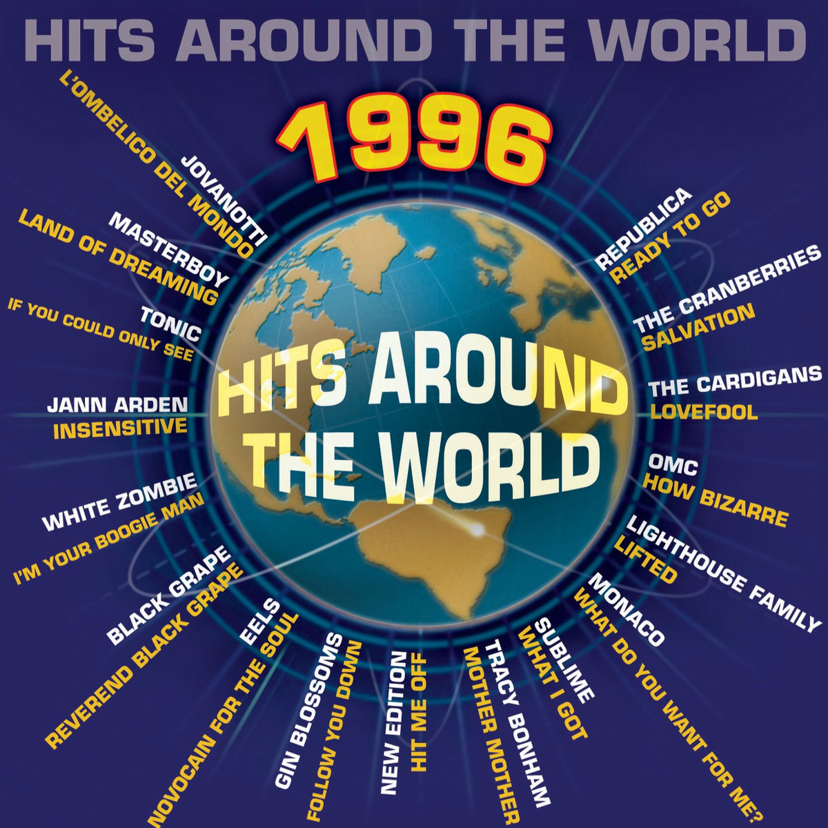 Album cover of Hits Around The World 1996